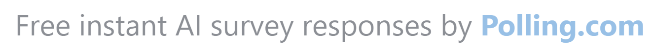 Free instant survey responses by Polling.com
